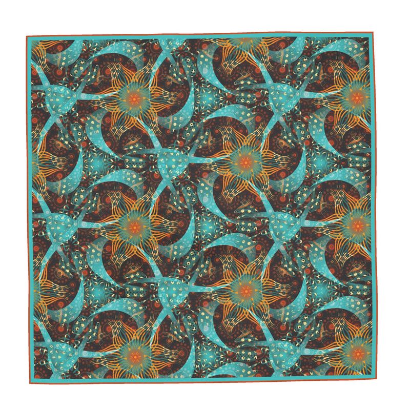 Limited edition large square scarf