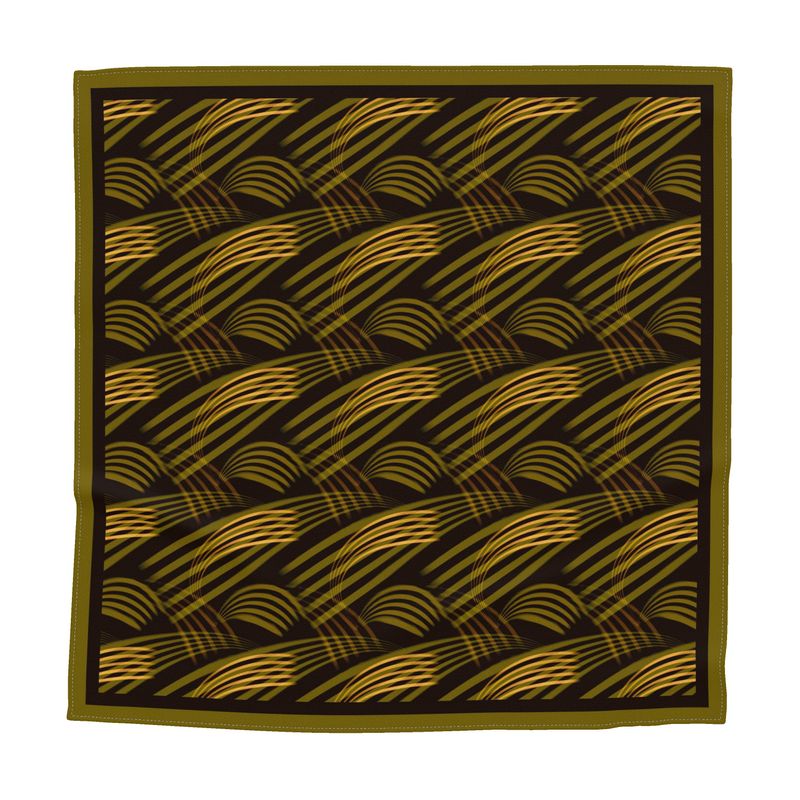 Medium size square silk scarf