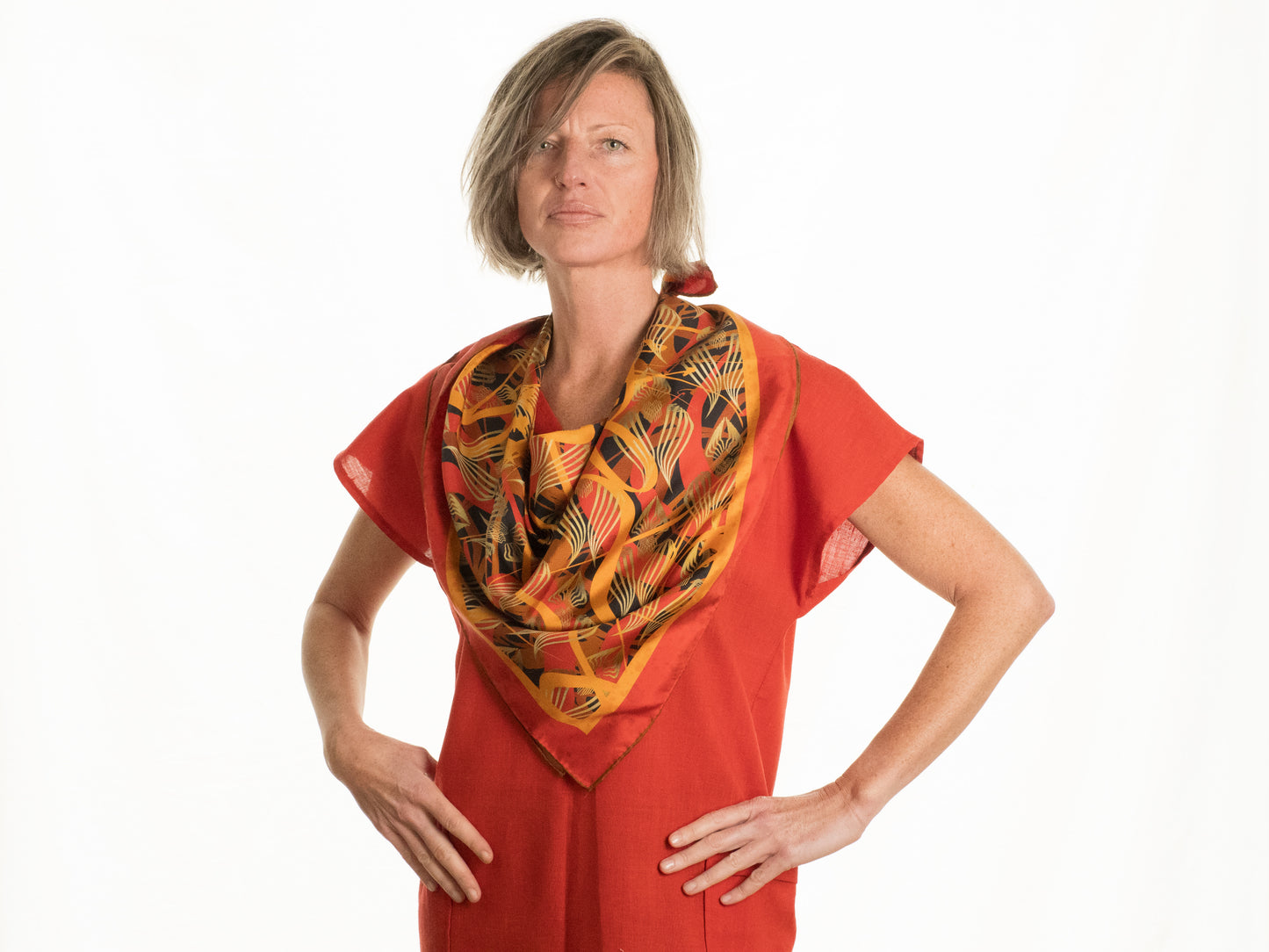 Limited edition large scarf.
