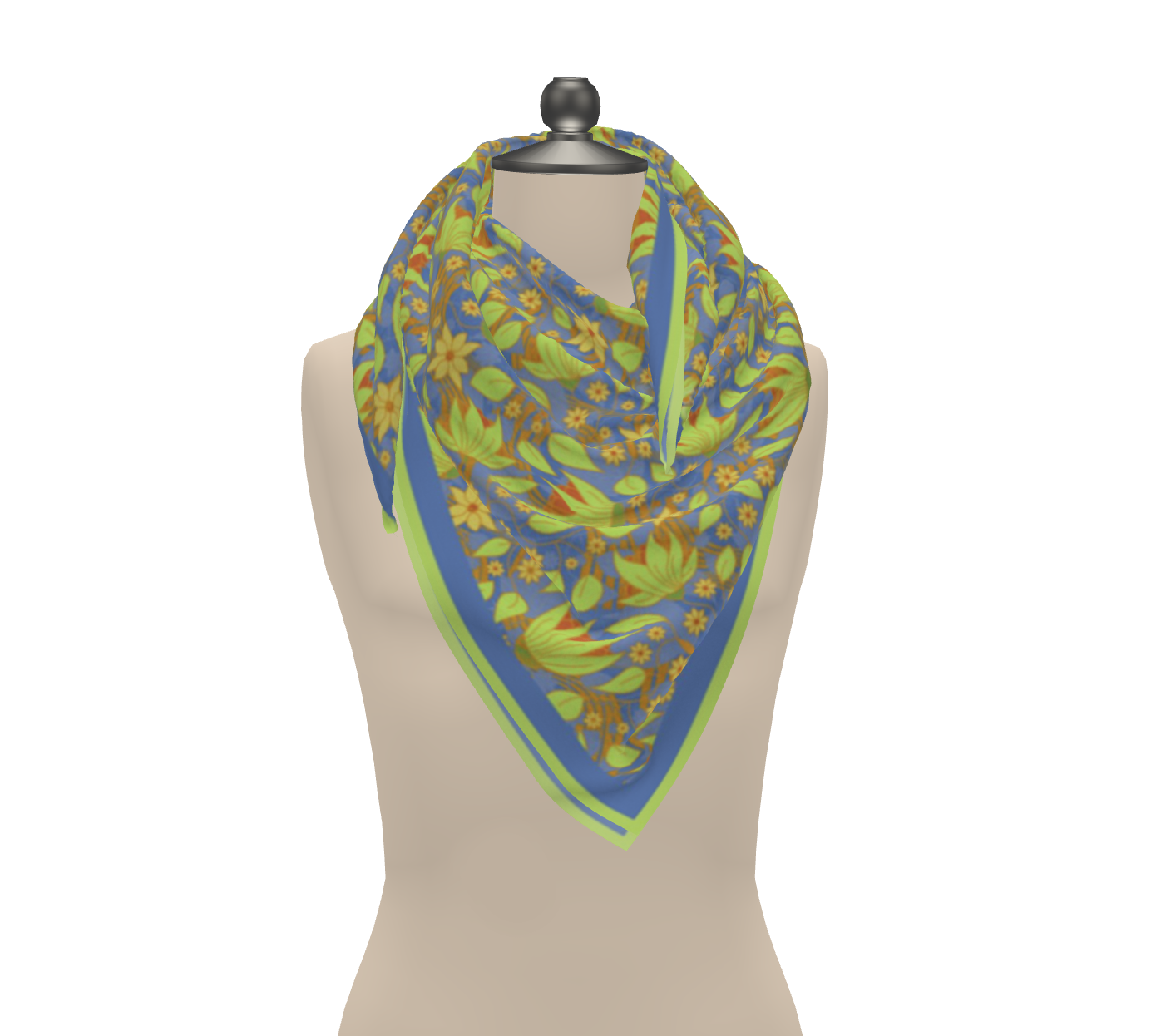 Large square scarf