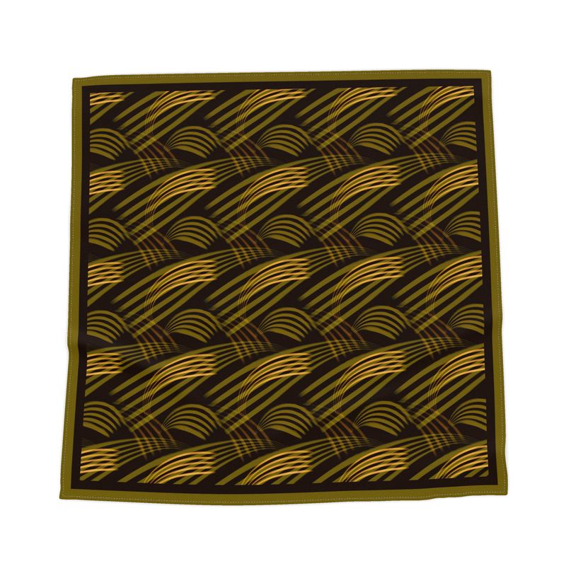 Medium size square silk scarf